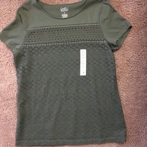 Women’s green tee NWT